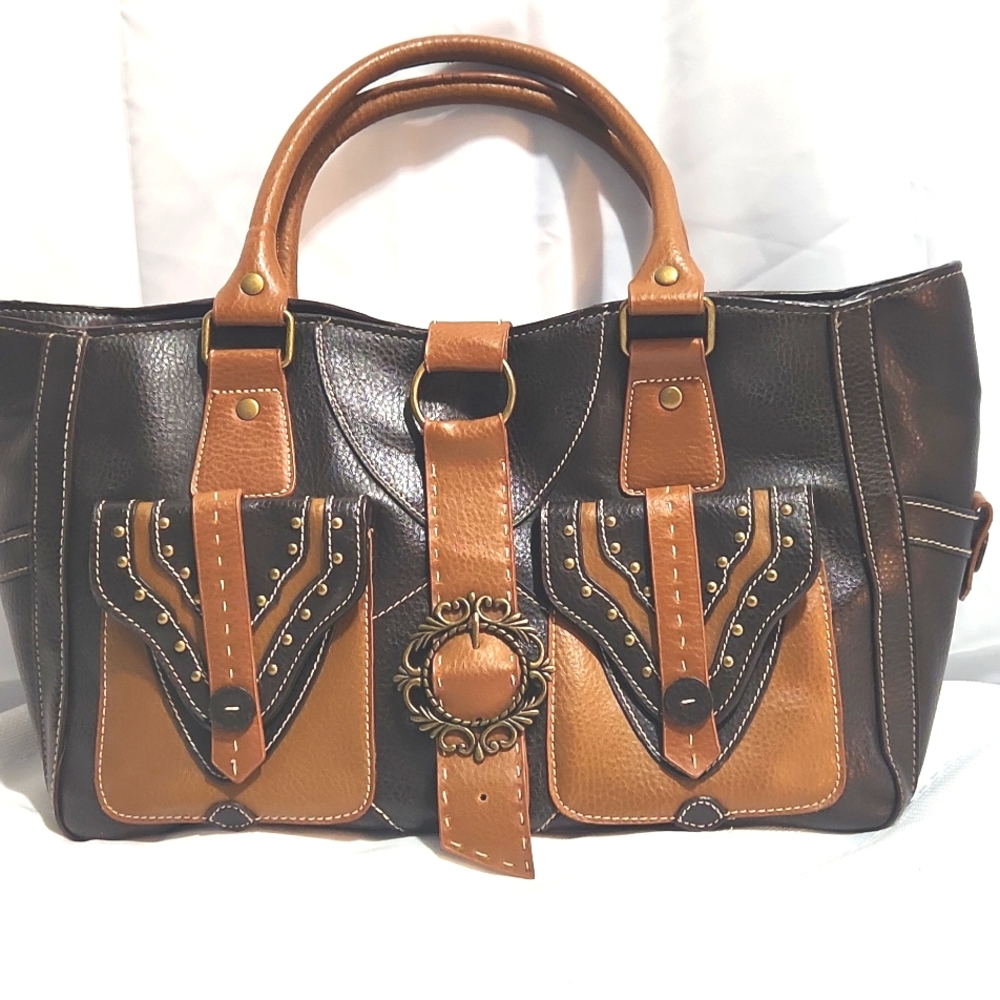 ANNA NEW APPROACH BROWN LARGE BAG